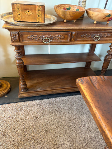 Console Table Ornate 2 Drawer