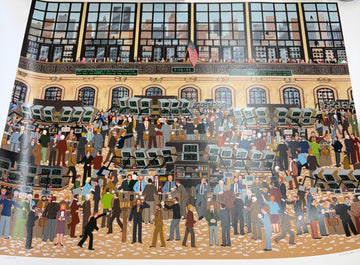 Jane Wooster Scott - The Dow is Up Signed & Numbered