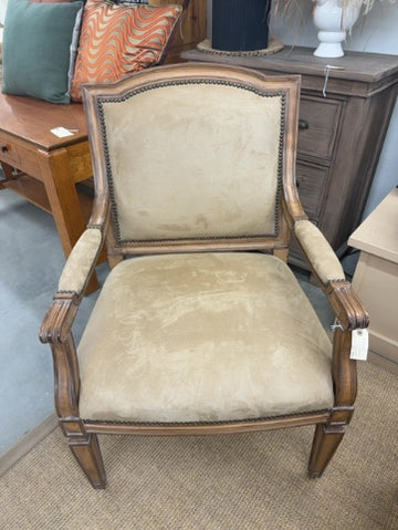 Padded Chair with Arms