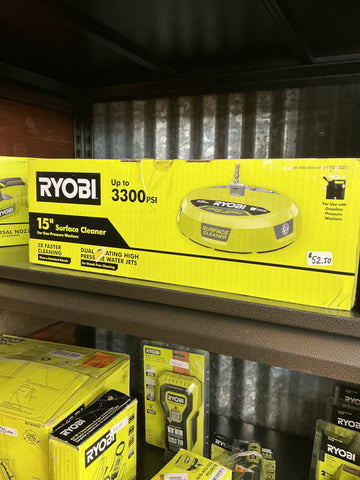 Ryobi 15” surface cleaner 3300psi