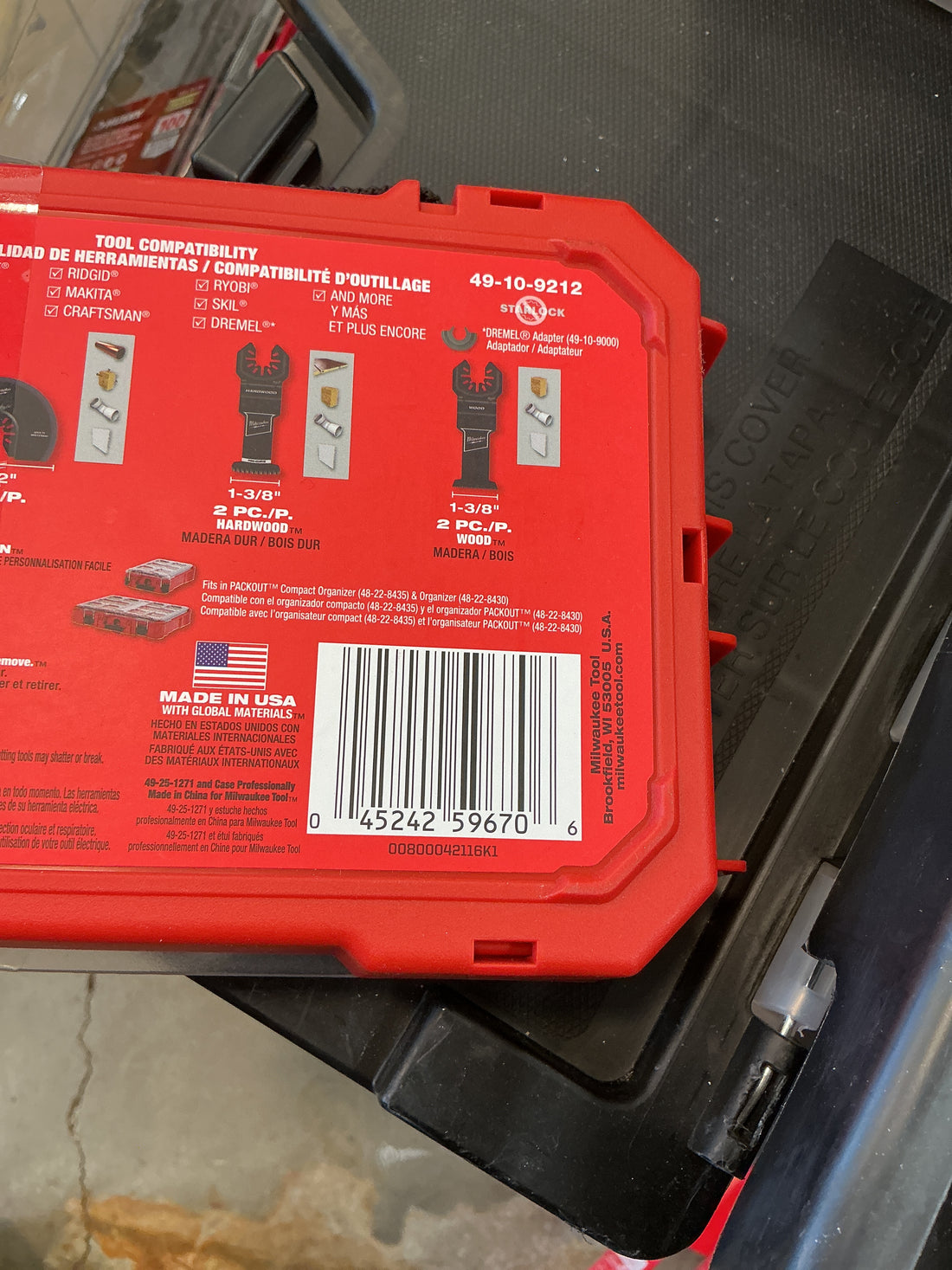 Milwaukee 8 pc Multi Tool Blade Set 49-10-9212