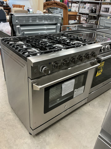 Sunmaki 36” 6 Burner Gas Range /  Stove BKRGHD36-ST