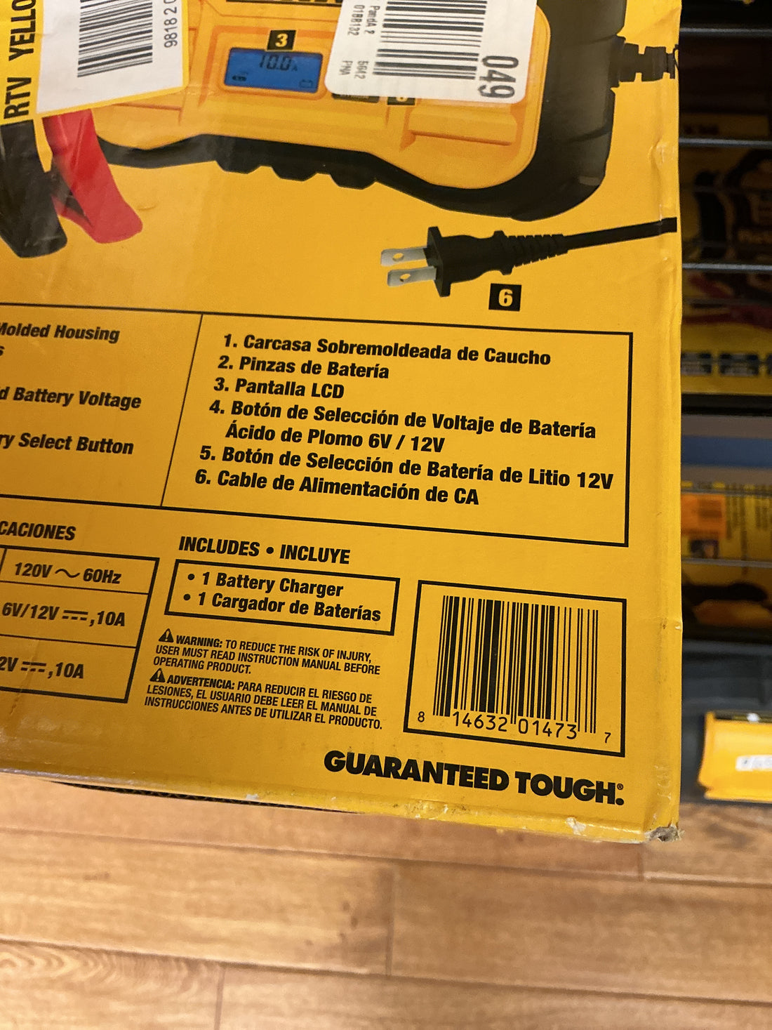 Dewalt 10 amp battery charger dxaec10
