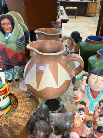 Native pueblo pottery pitcher