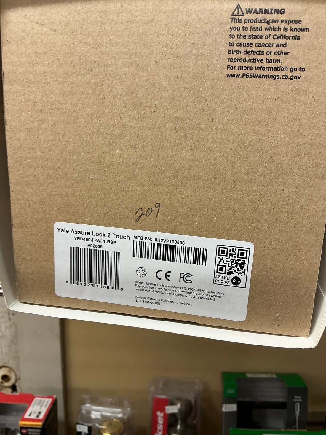 Yale Assure Lock 2 Touch