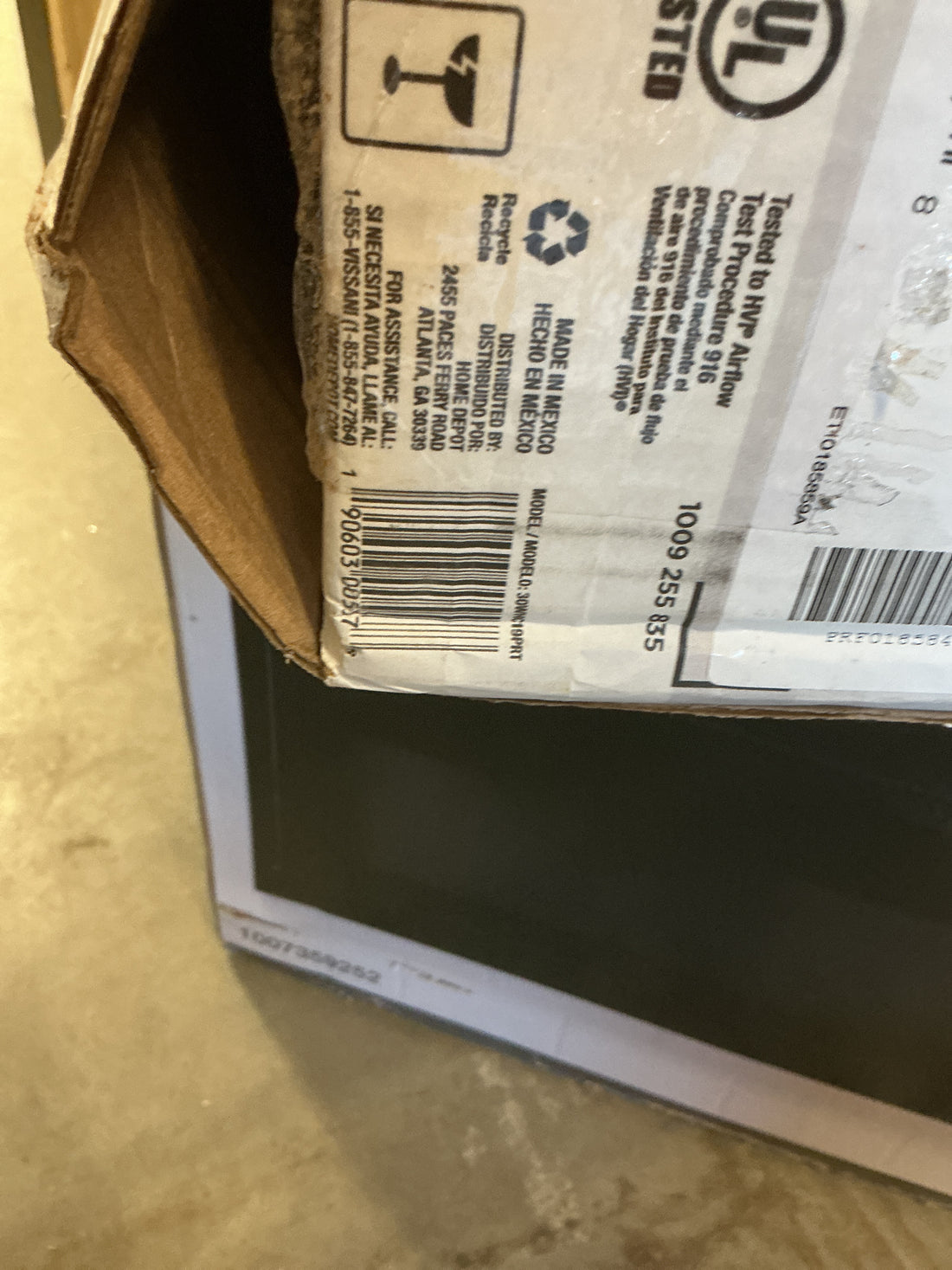 Vissani 30” Under Cabinet Range Hood White