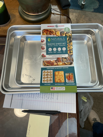 Nordicware baking sheet set 3 pc