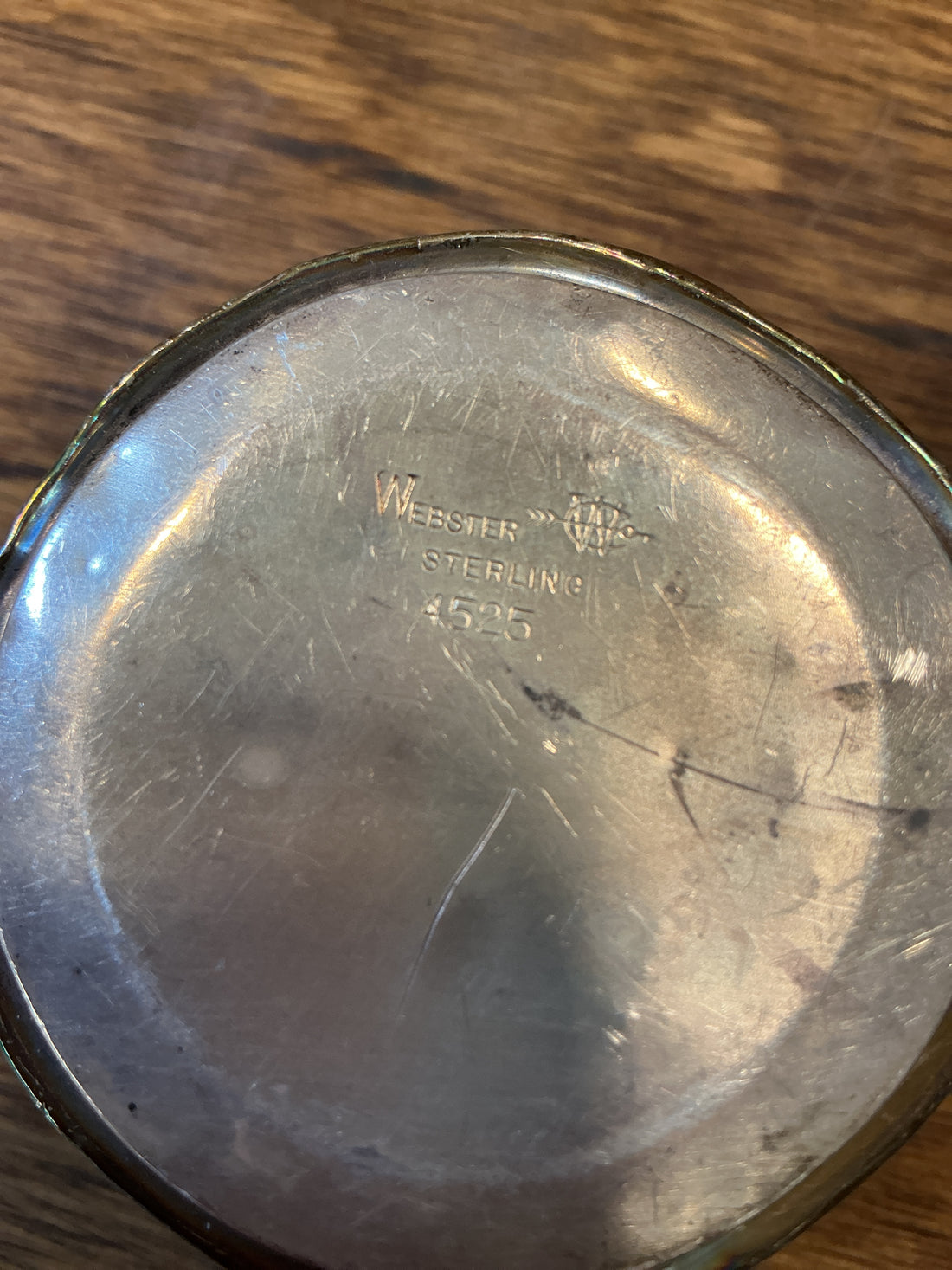 Webster Vintage Sterling Silver Baby Cup 4525