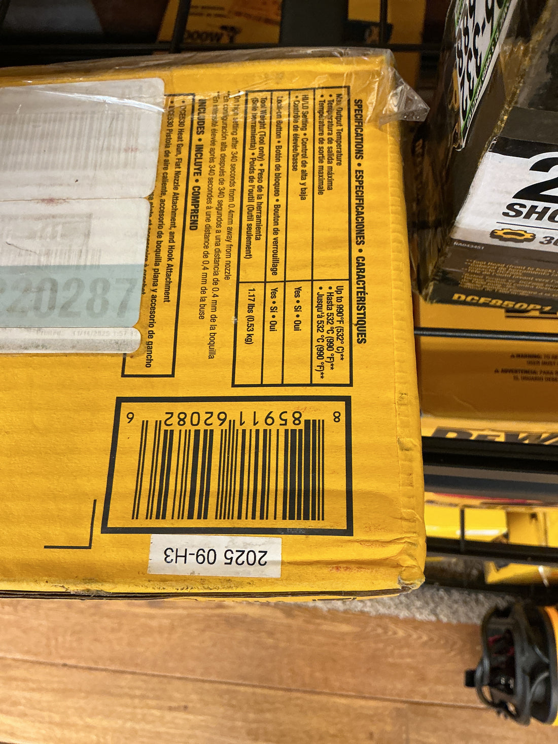 Dewalt heat gun dce530b