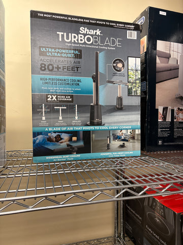 Shark turbo blade cooling system