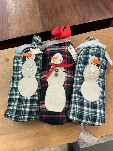 Wool   Wine Bag