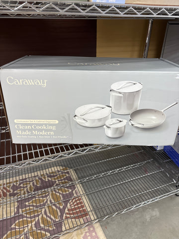 Caraway- 8 piece cookware set