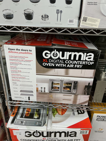Gourmia xl digital counter top oven with air fryer USED Gourmia xl digital counter top oven with air fryer USED