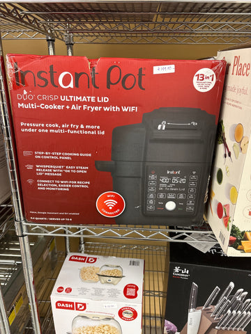 Instant pot duo crisp ultimate lid multi cooker