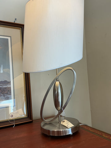 Silver   Lamp geometric