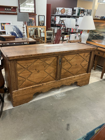 Wood Storage Chest