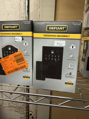 Defiant Touchpad deadbolt