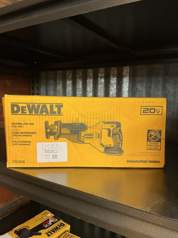 Dewalt used reciprocating saw 20v brushless dcs382b