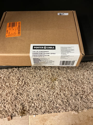 Porter Cable 23 ga 1 3/8” pin nailer