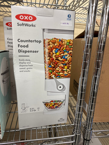 OXO counter top food dispenser