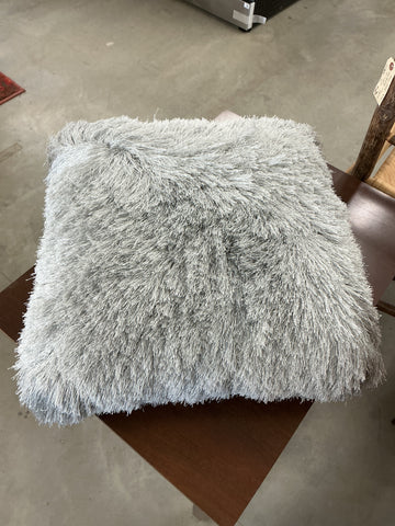 Pillow Silver Shag