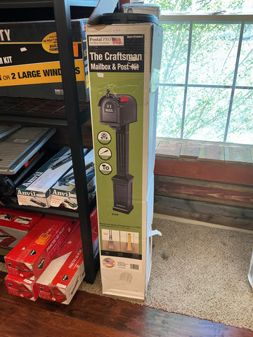 Postal Pro Craftsman mailbox & post kit