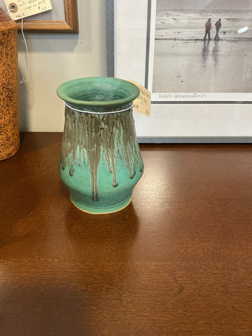 Glazed Ceramic  Vase