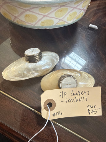 S/P shakers seashells