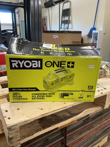 Ryobi 6 Port Fast Charger PCG006