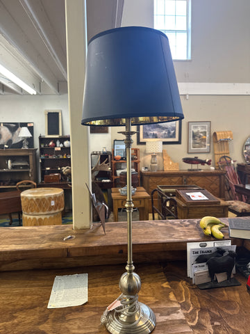 Pair of Matching Lamps w/ Black Shade