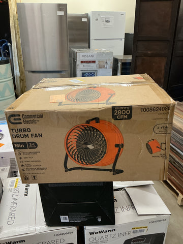Commercial Electric Turbo Drum Fan