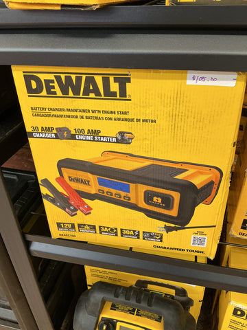 Dewalt 30/100 amp battery charger/maintainer dxaec100