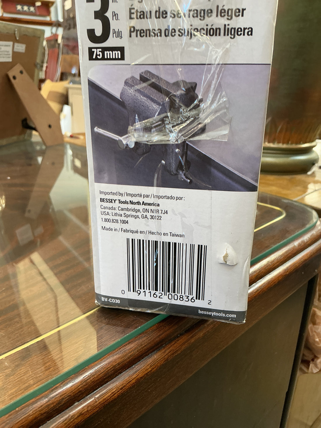Bessey 3 inch light duty clamp on vise