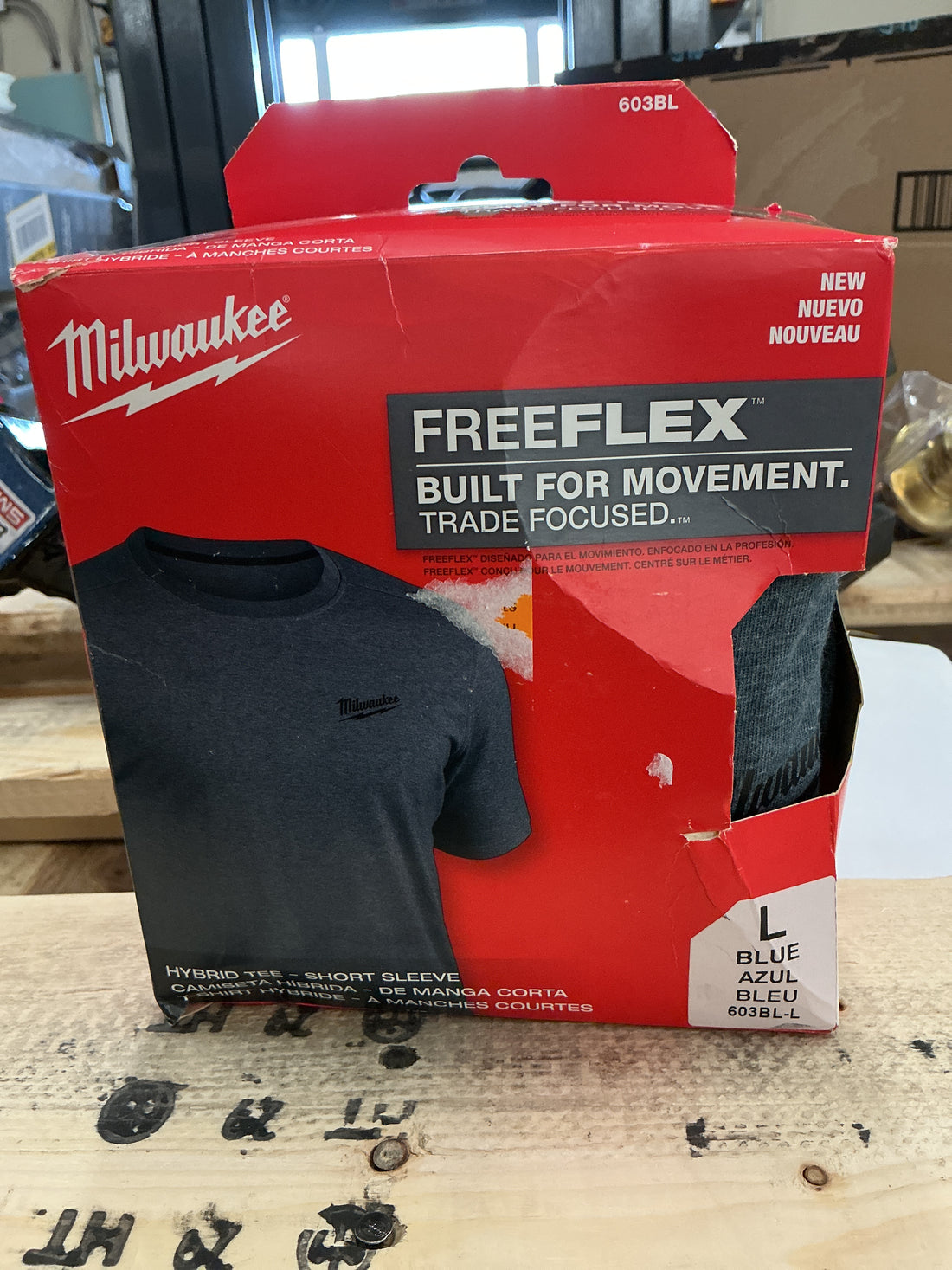 Milwaukee lg free flex tee shirt