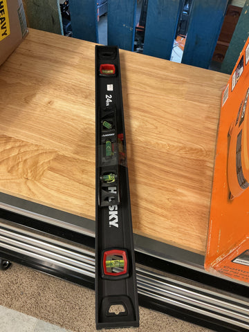 Husky 2 pk 9" Torpedo & 24" aluminum level