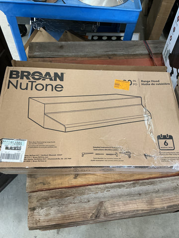 Broan-NuTone Range Hood 30”