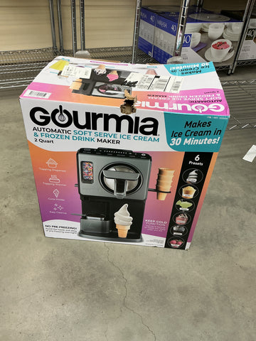 Gourmia soft serve ice cream and drink maker