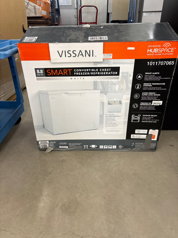 Vissani 8.8 smart chest freezer  , 8.8 cu ft