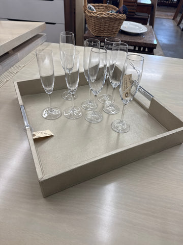 Square tray