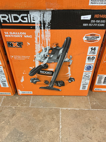 Rigid 14 gal vac HD1400
