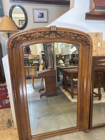 Wood Carved Mirror