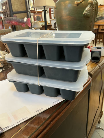 Miu freezer trays 5 pack out of box, missing 1 lid