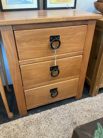 Wood 3 Drawer Dresser