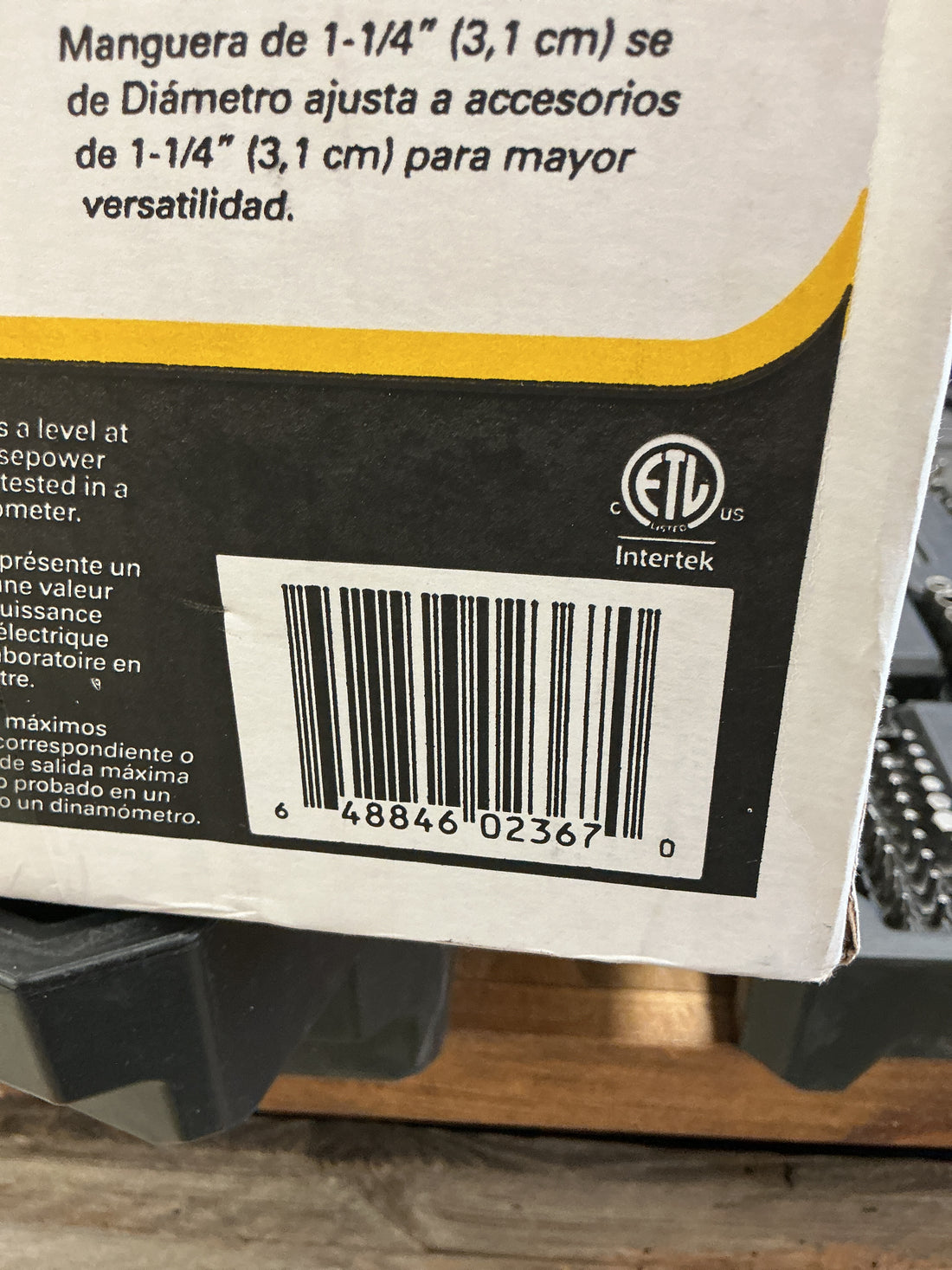 Stinger 2.5 Gal Wet/Dry Shop Vac HD2025 - USED