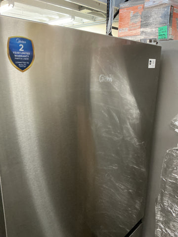 Midea 23 cu ft Bottom Freezer Refrigerator MRB33D5AST , 32.9”Wx29.1”Dx67.4H