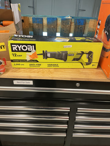 Ryobi 12 amp varible speed reciprocating saw RJ186V