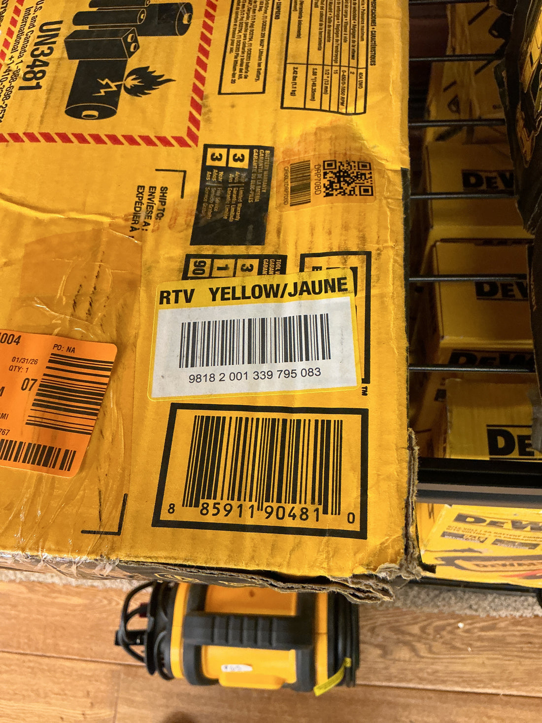 Dewalt 1/2” drill driver kit dcd794d1