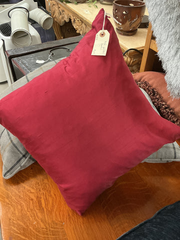 Pillow- Red Down filled