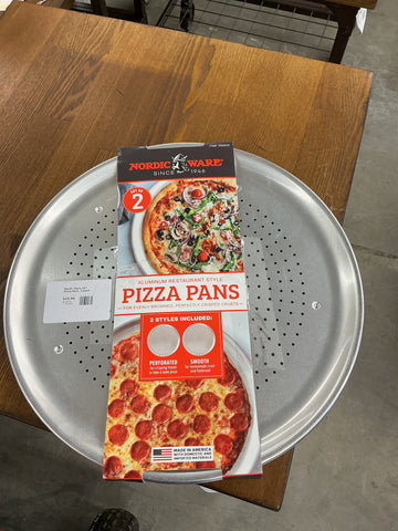 Nordic Ware 16” Pizza Pans, 2-pack