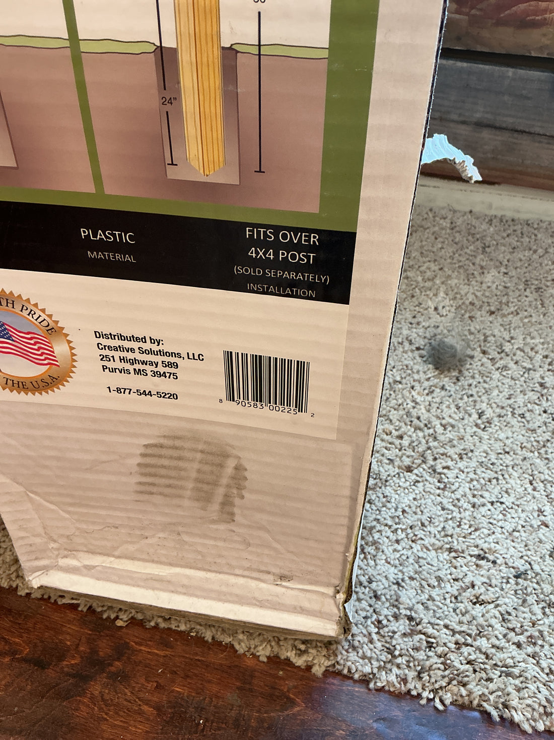 Postal Pro Craftsman mailbox & post kit